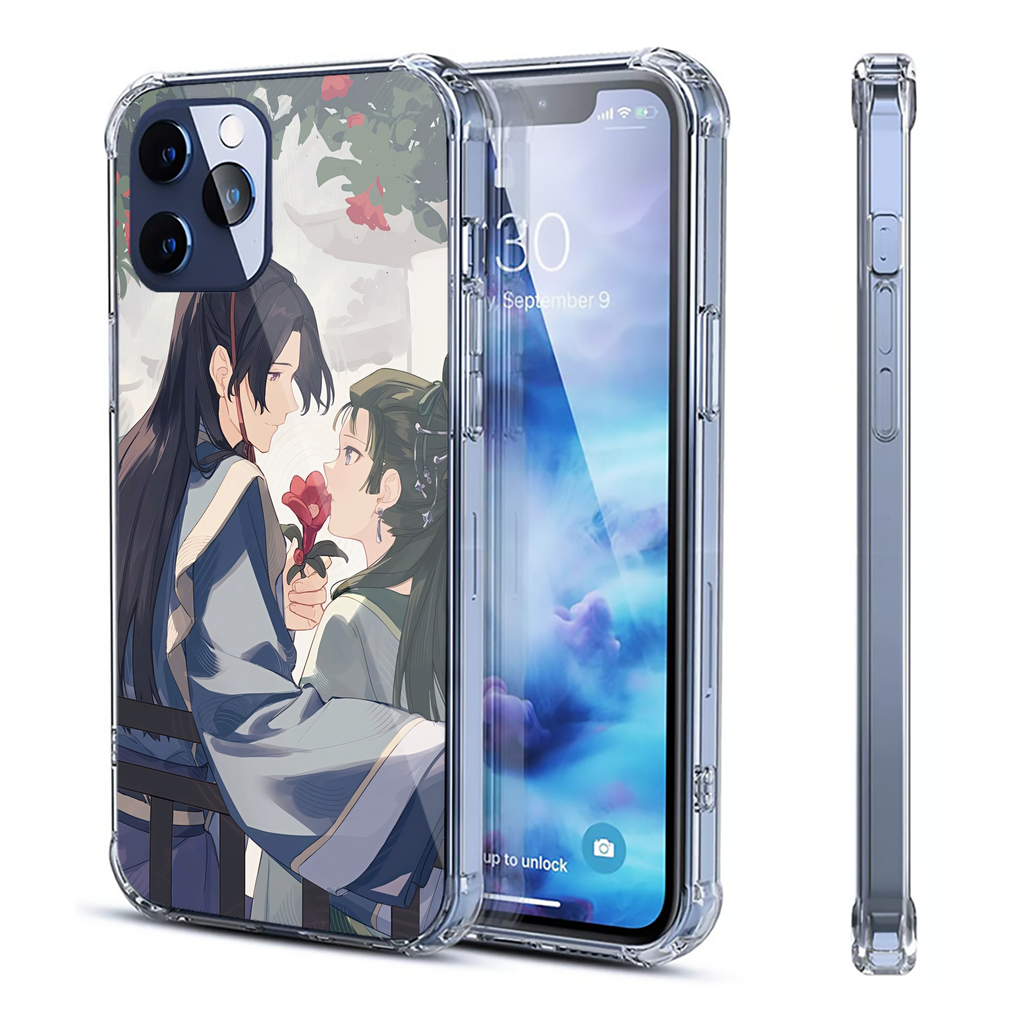 （画像用） 薬屋のひとりごと The Apothecary Diaries 【iPhone 12シリーズ対応】透明スマホケース（クリアソフトケース）